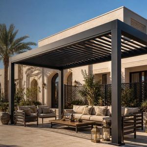wall-mounted pergola