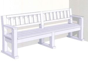 contemporary bench