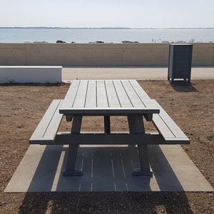 contemporary picnic table