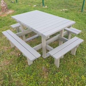 contemporary picnic table