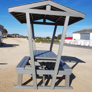 contemporary picnic table