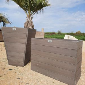 recycled plastic planter