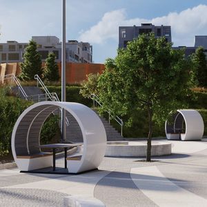 composite garden cubicle