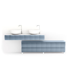 double washbasin cabinet