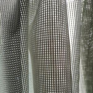 plain sheer curtain fabric