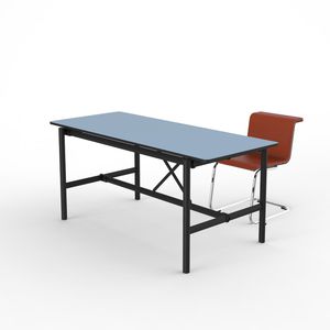 wooden desk / metal / melamine / contemporary