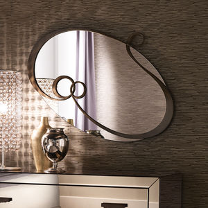 wall-mounted mirror