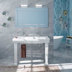 double washbasin