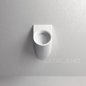wall-mounted urinal / ceramic