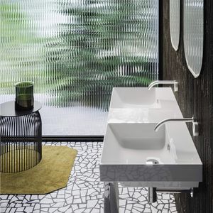 double washbasin