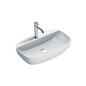 semi-recessed washbasin