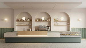 bar refrigerated counter