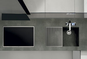 concrete countertop / kitchen