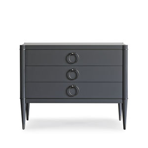 chest of drawers with long legs / traditional / lacquered wood / solid wood