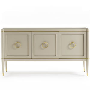 traditional sideboard / lacquered wood / solid wood