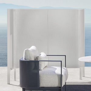 thermo-lacquered aluminum room divider