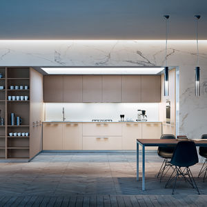 kitchen with handles