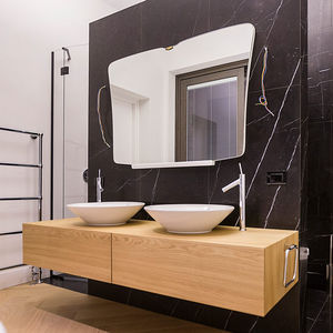 double washbasin cabinet