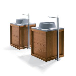 double washbasin cabinet