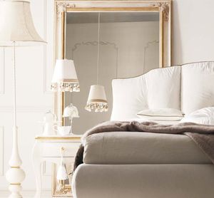 wall-mounted mirror