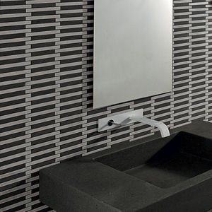 bathroom mosaic tile / wall / patterned