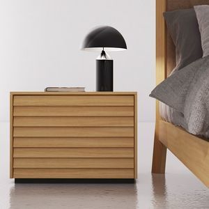 contemporary bedside table
