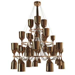 contemporary chandelier / copper / incandescent / by Jaime Hayon