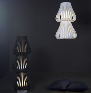 pendant lamp / original design / methacrylate / modular