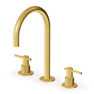 double-handle washbasin mixer tap 1