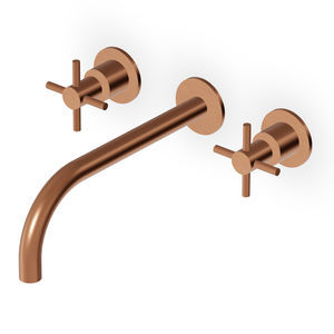 double-handle washbasin mixer tap 1