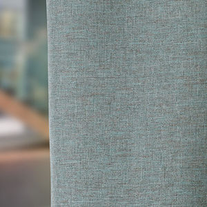 curtain fabric / plain / polyester / blackout