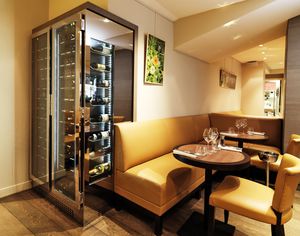 restaurant wine cabinet
