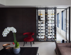 stainless steel wine cabinet