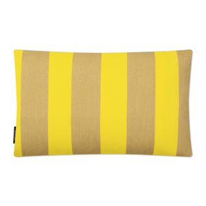 rectangular cushion / patterned / wool / blue