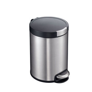 Hygienic waste bin - THE LONDONER - Aliseo - floor-mounted / metal / indoor