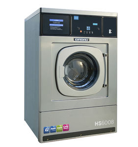 front-loading washer-extractor / floor-mounted / coin-operated / energy-saving