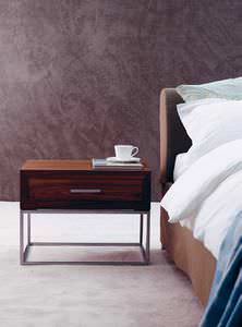 contemporary bedside table