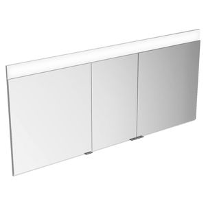contemporary bathroom cabinet / metal / wall-mounted / with mirror