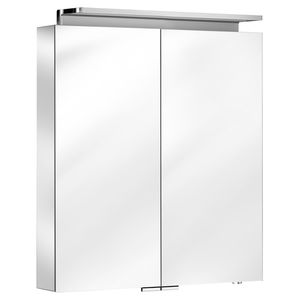 bathroom mirror cabinet with built-in lighting 1