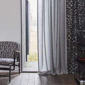 striped sheer curtain fabric