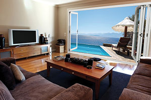 sliding and stacking patio door