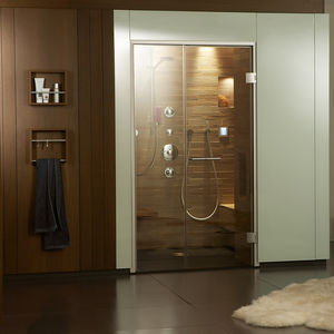 steam room with shower included 1