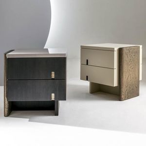 contemporary bedside table