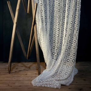 patterned sheer curtain fabric