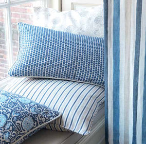 upholstery fabric / for curtains / patterned / plain