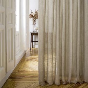 plain sheer curtain fabric