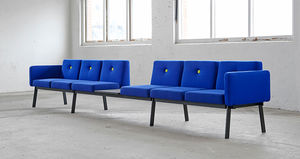 fabric beam chairs / 4-seater / 5-person / 2-person