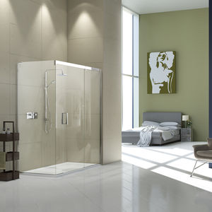 sliding shower screen