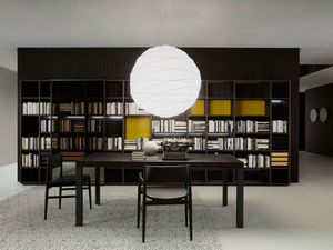 contemporary TV wall unit / wooden / lacquered wood / by Piero Lissoni