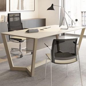 wood veneer desk